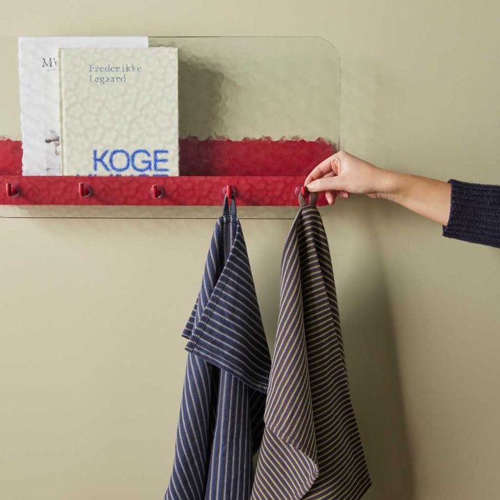 Hübsch Shack Shelving Unit Red