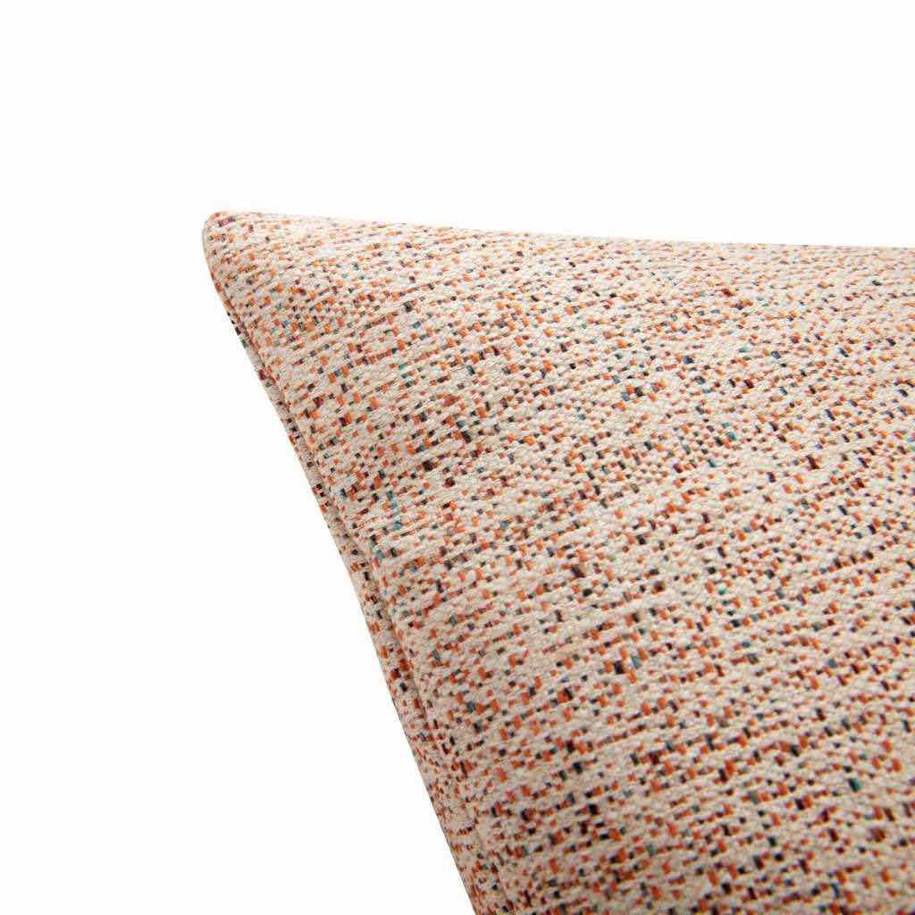 Hübsch Speckle Cushion Sand/Orange