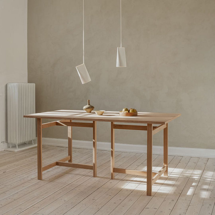 MOEBE Rechteckiger Esstisch, 160 x 90 cm, Eiche