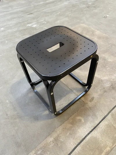 Gebrüder Thonet Vienna Postsparkasse Stool - Sort