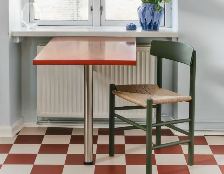 Fredericia Børge Mogensen J39 Folkestolen - Khaki Green Bøg / Naturflet