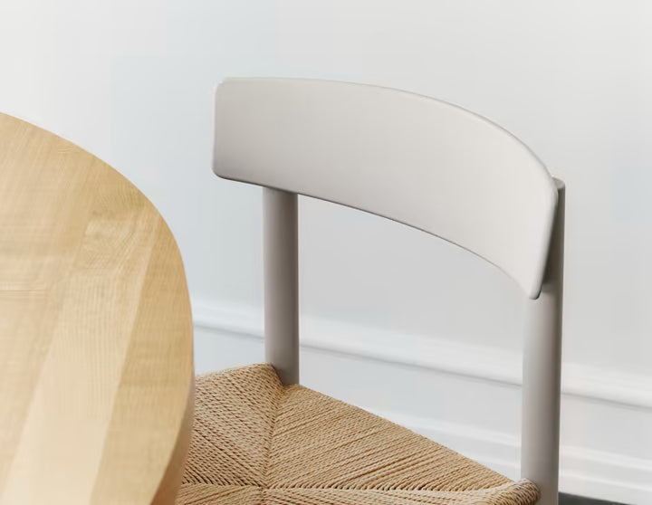 Fredericia Børge Mogensen J39 Folkestolen - Pebble Grey Bøg / Naturflet