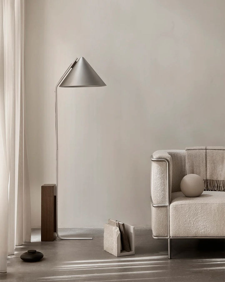 Kristina Dam Studio Cone Gulvlampe, Brushed