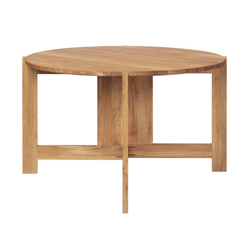 Kristina Dam Studio Collector Dining Table, Oileret Eg, Ø120 cm