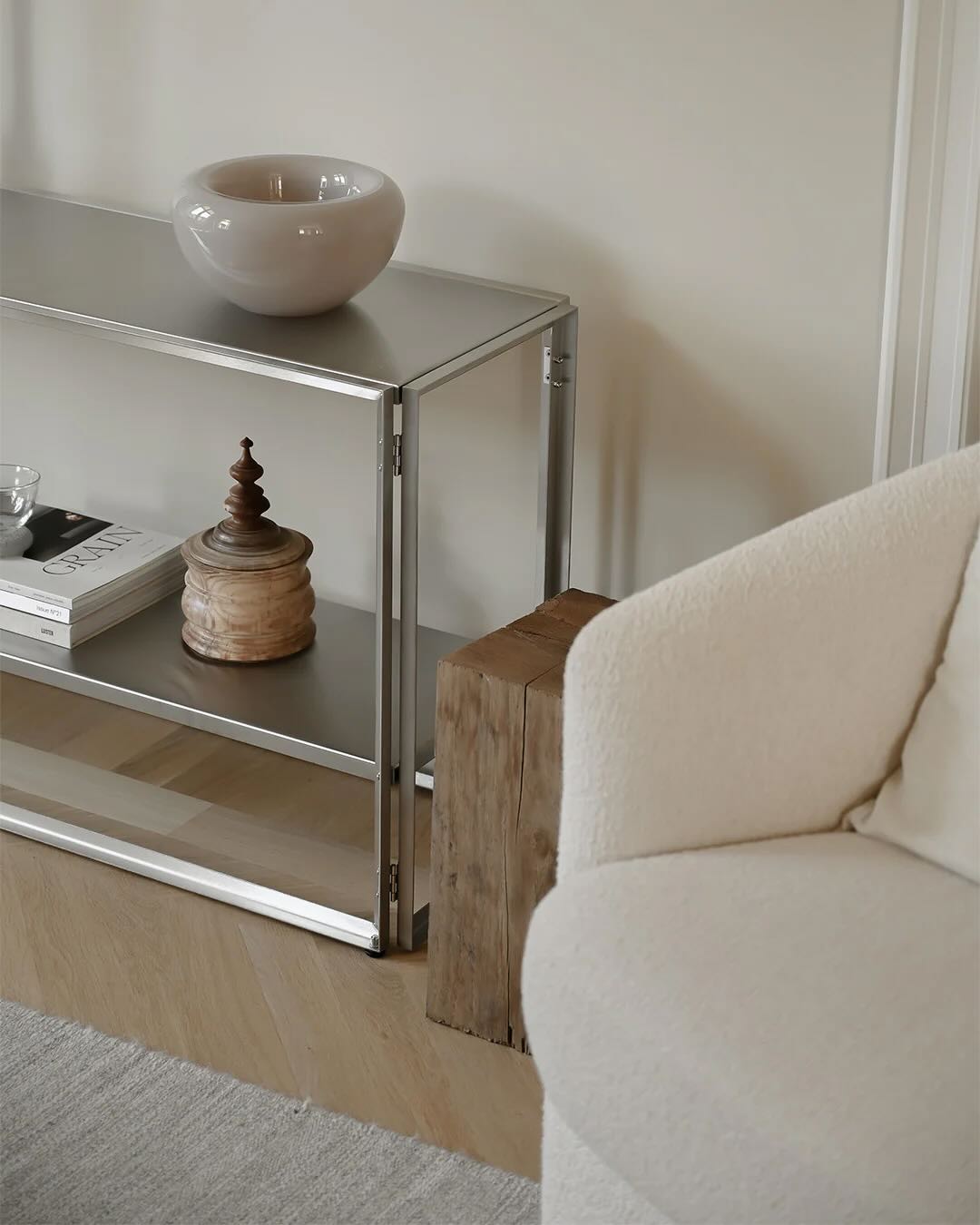 Kristina Dam Studio Foldable Konsolbord, Brushed