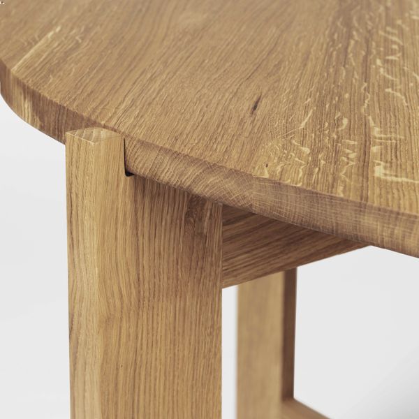 Kristina Dam Studio Collector Dining Table, Oileret Eg, Ø120 cm