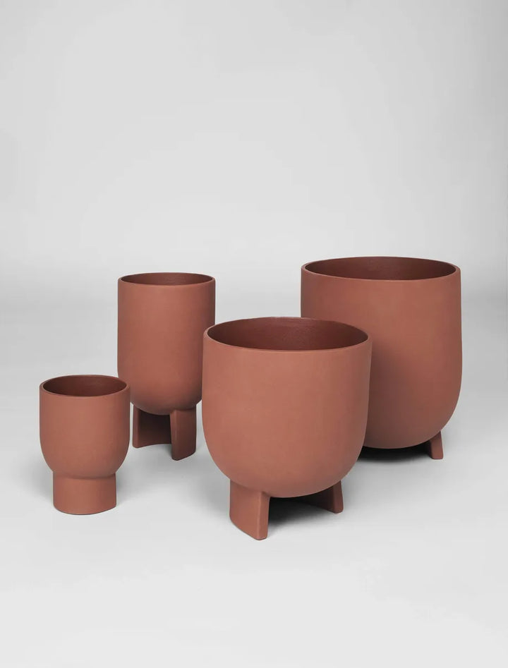 Kristina Dam Studio Serene Terrakotta Blumentopf Klein