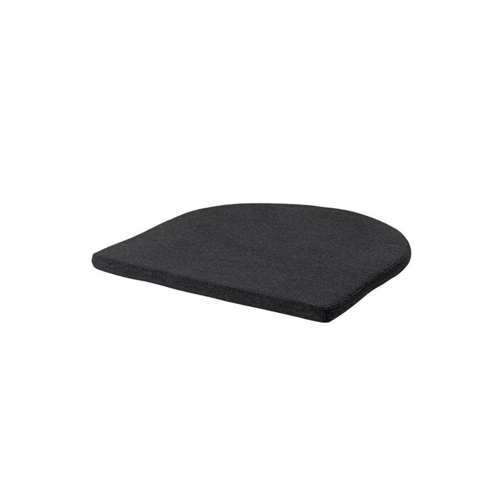 Kristina Dam Studio Bauhaus Lounge Chair Seating Cushion, Sort