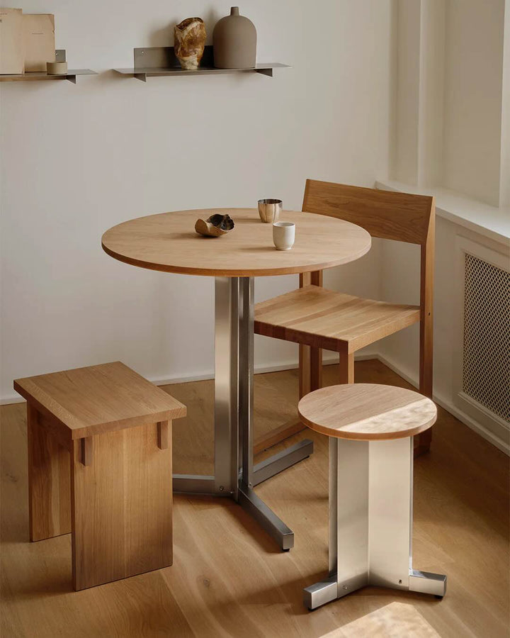 Kristina Dam Studio Split Cafébord, Brushed/Warm