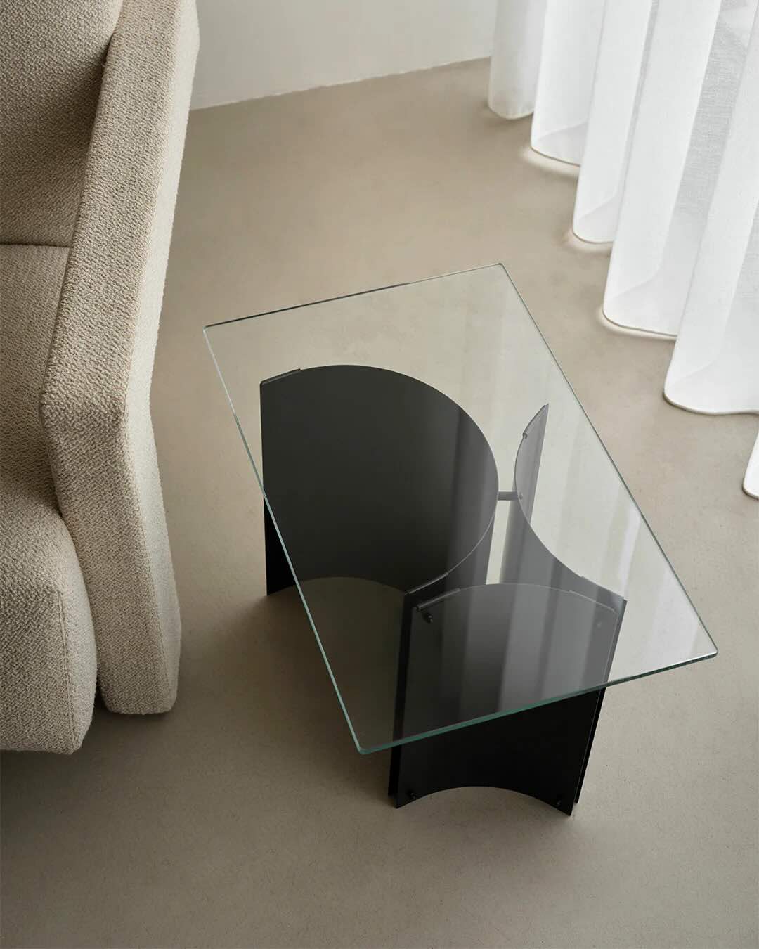 Kristina Dam Studio Curated Sidebord, Black