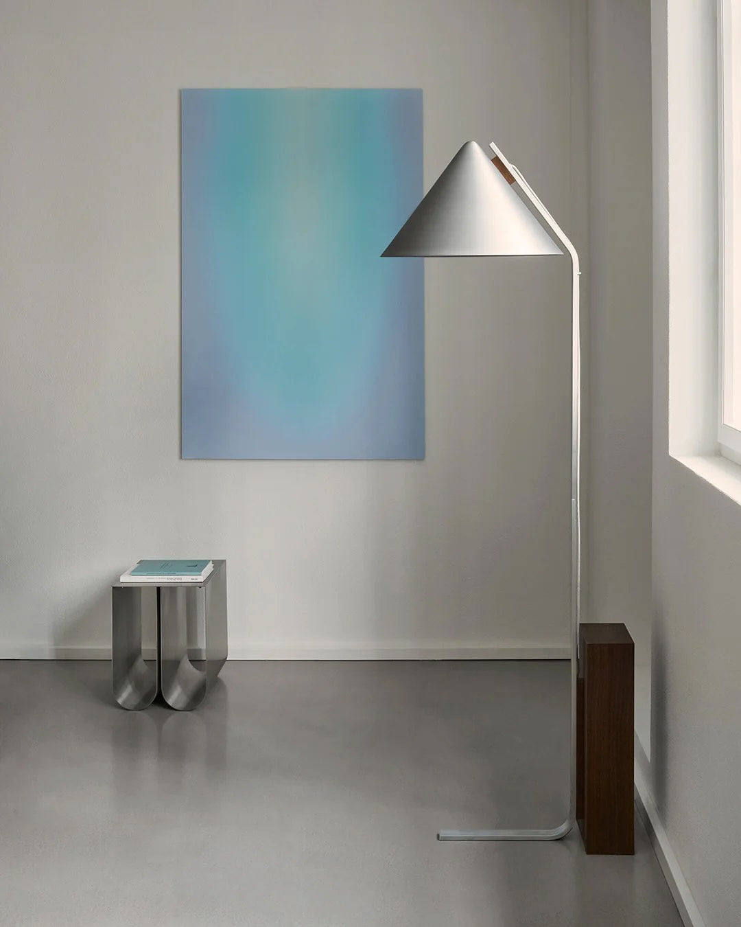 Kristina Dam Studio Cone Gulvlampe, Brushed