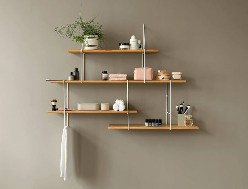 Studio Hausen Link Shelf set 2 Oak / White