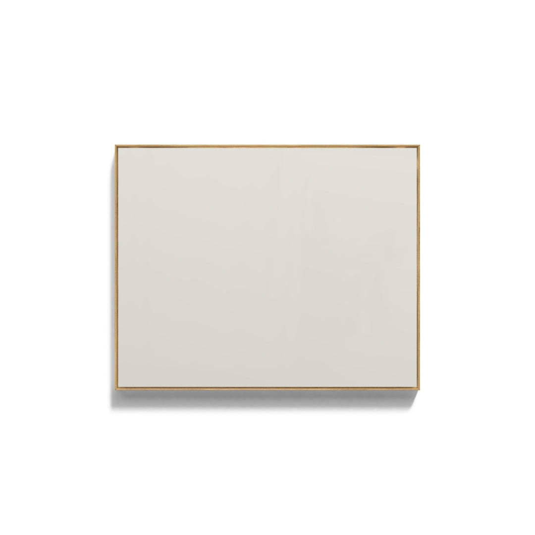 LINTEX Area Skrivetavle Glas 128x103, Lysegrå/Eg