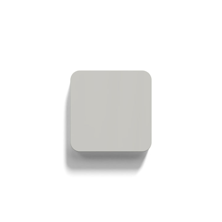 LINTEX Bloc Skrivetavle Glas med stof 60x60, Grå