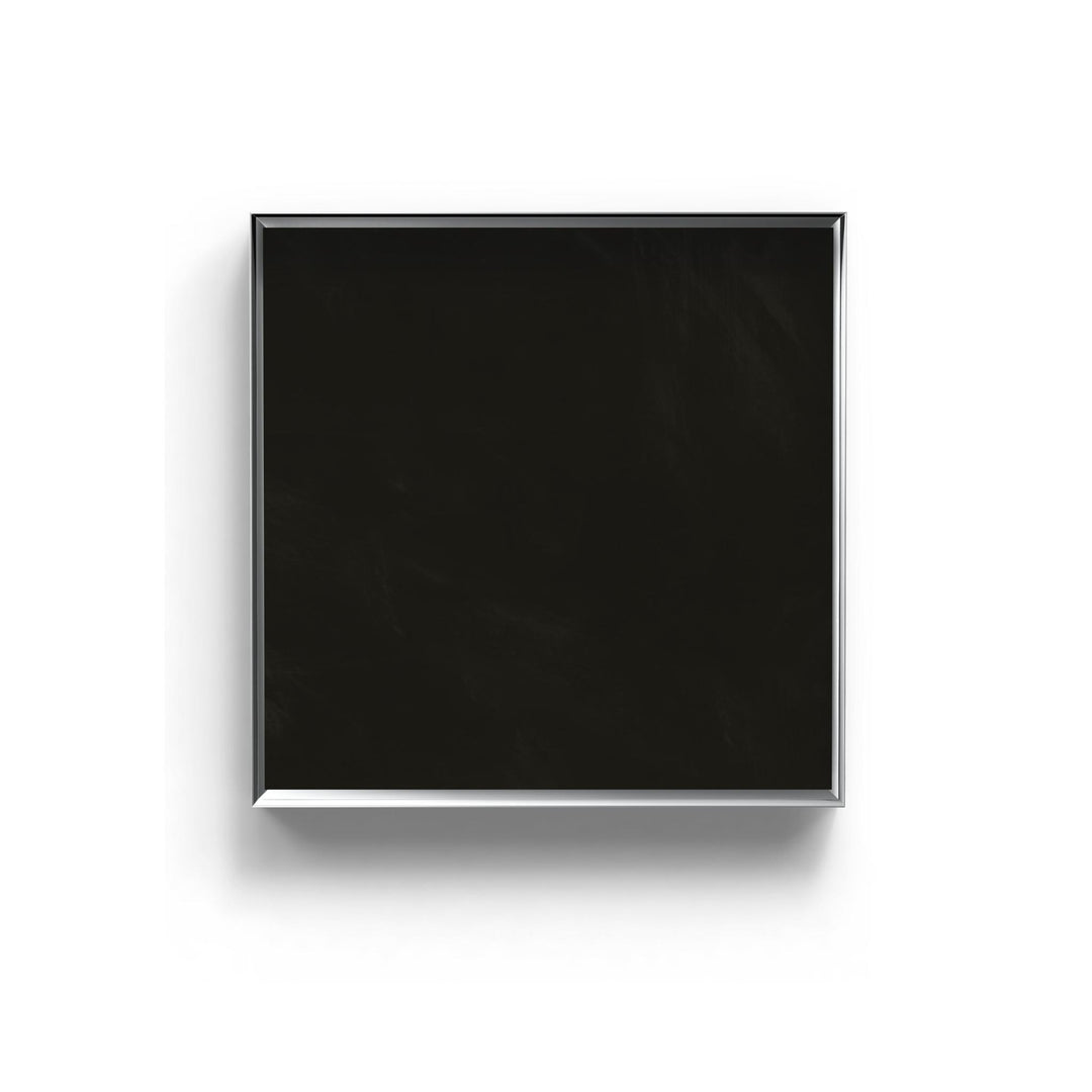 LINTEX Mathematics Kridttavle 90x90, Sort/Aluminium