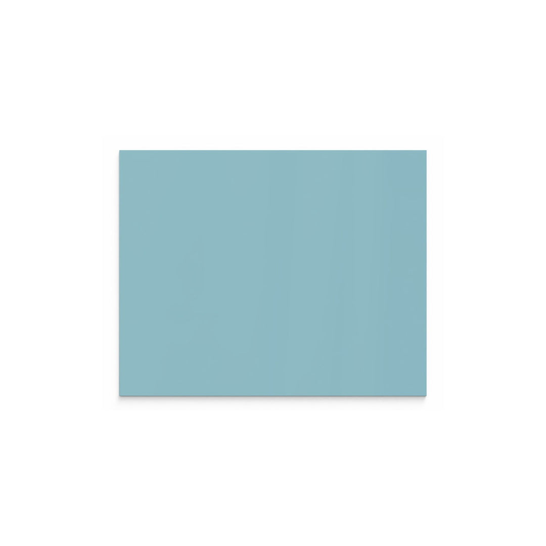 LINTEX Mood Skrivetavle Glas 125x100, Lyseblå