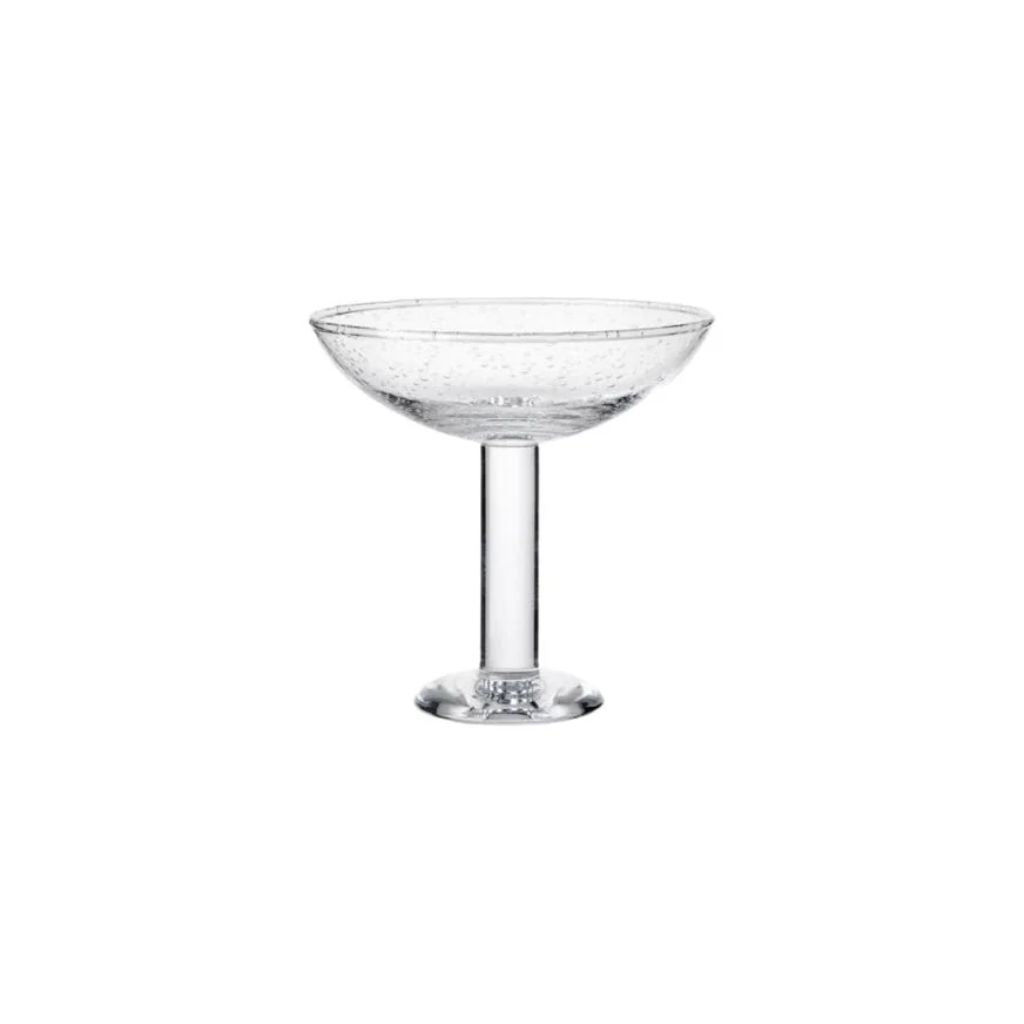 LOUISE ROE Bubble Glass Champagnerglas - Klar