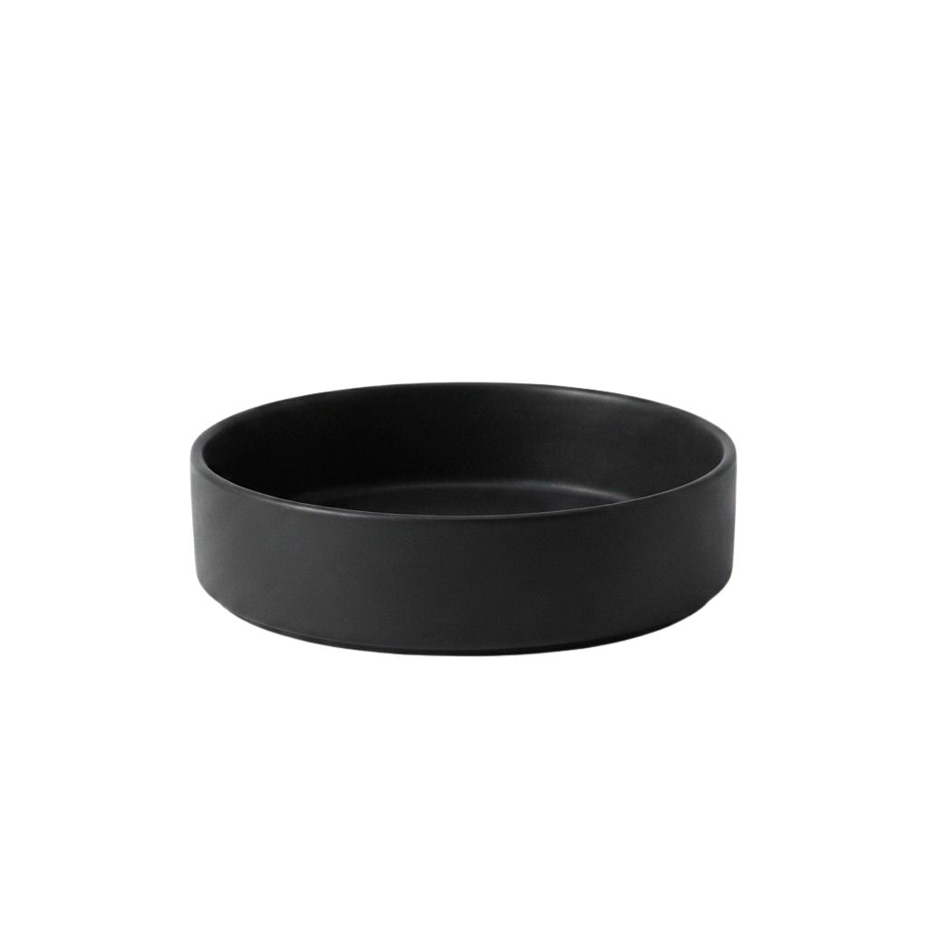 LOUISE ROE Ceramic PISU 08 Tray, Ink Black