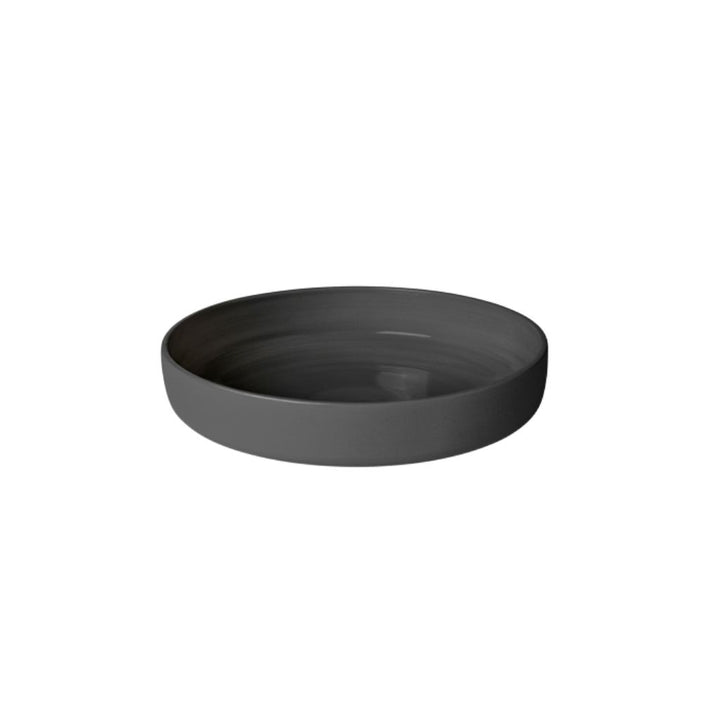 LOUISE ROE Ceramic PISU 12 Tiefer Teller Ø21, Tinten Schwarz