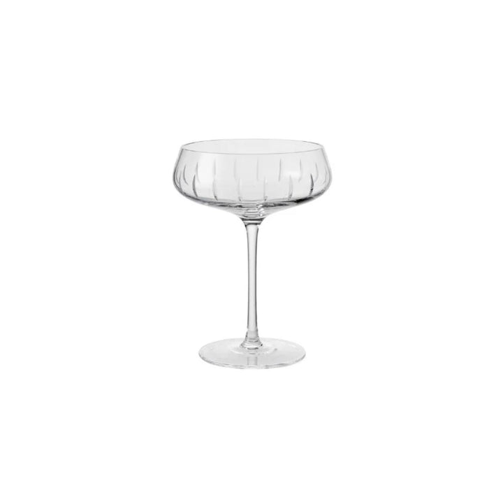 LOUISE ROE Champagne Coupe Single Cut, Clear