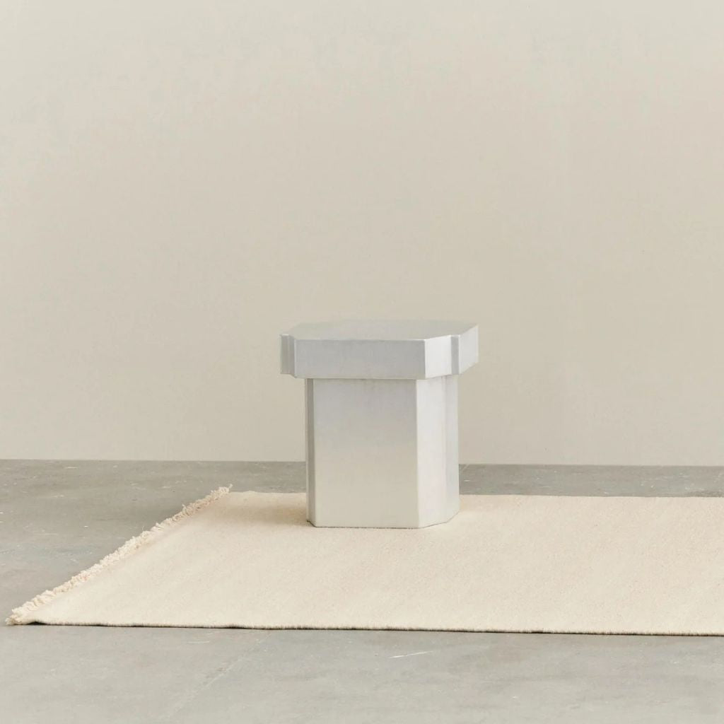 LOUISE ROE Found Rug 02 Teppich, Sanded Beige