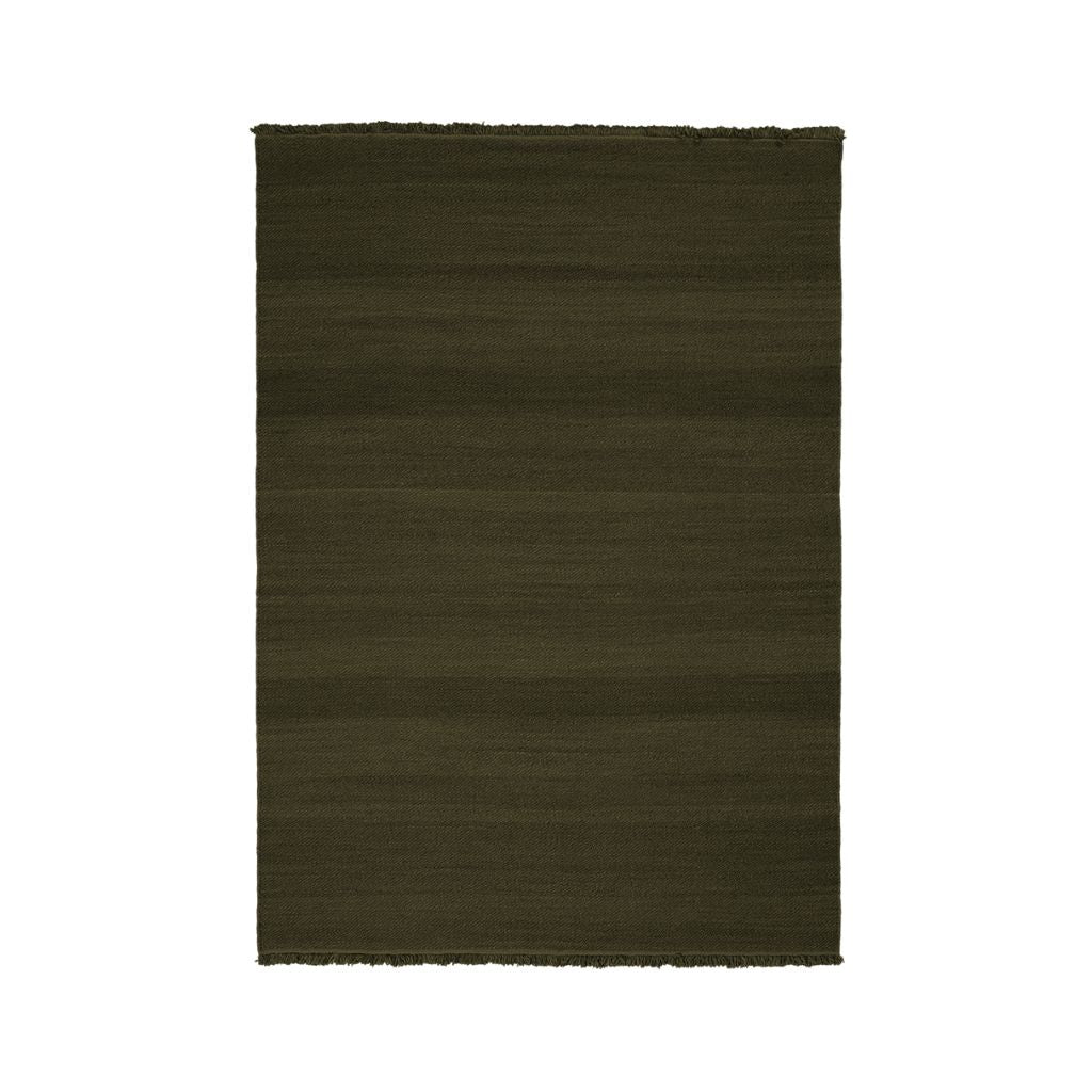 LOUISE ROE Found Rug 03 Rug 170x240cm - Moss Green