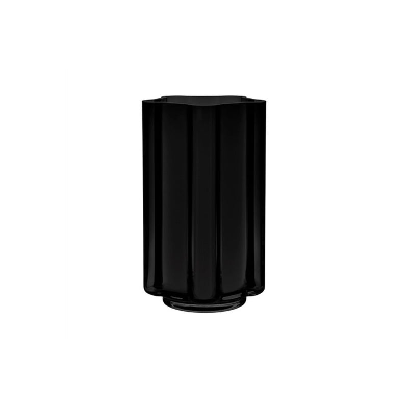 LOUISE ROE Funki Vase Rounded, Black