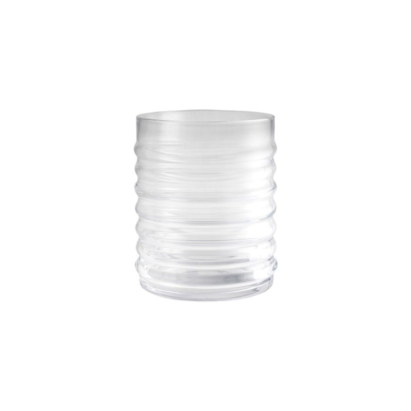 LOUISE ROE Glass Vase Willy, Clear