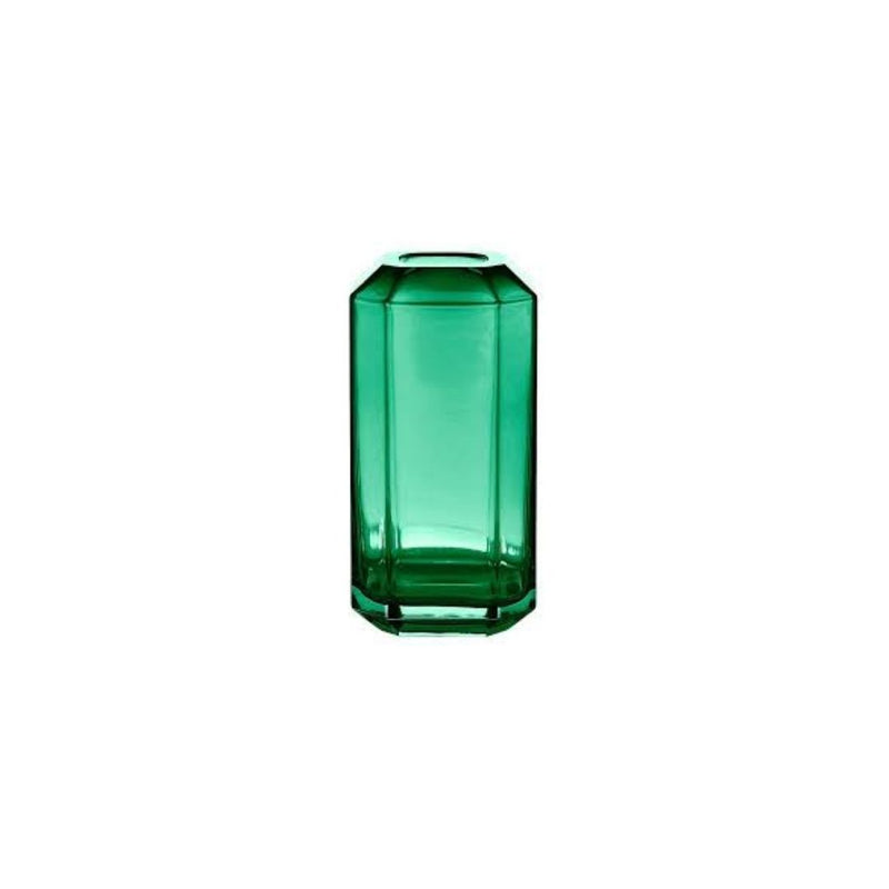 LOUISE ROE Jewel Vase Small H16, Green