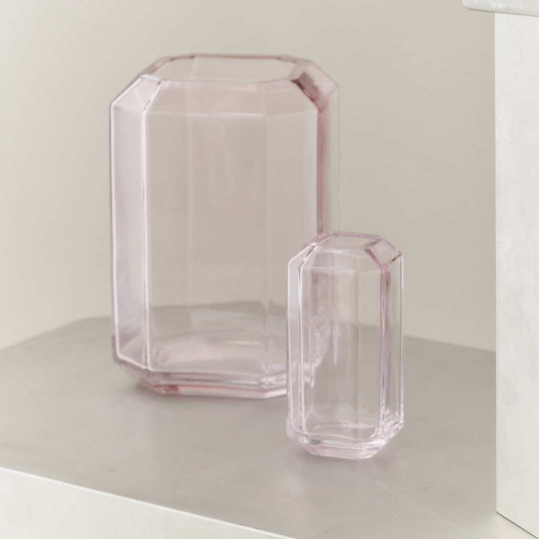 LOUISE ROE Jewel Vase Small, Rose