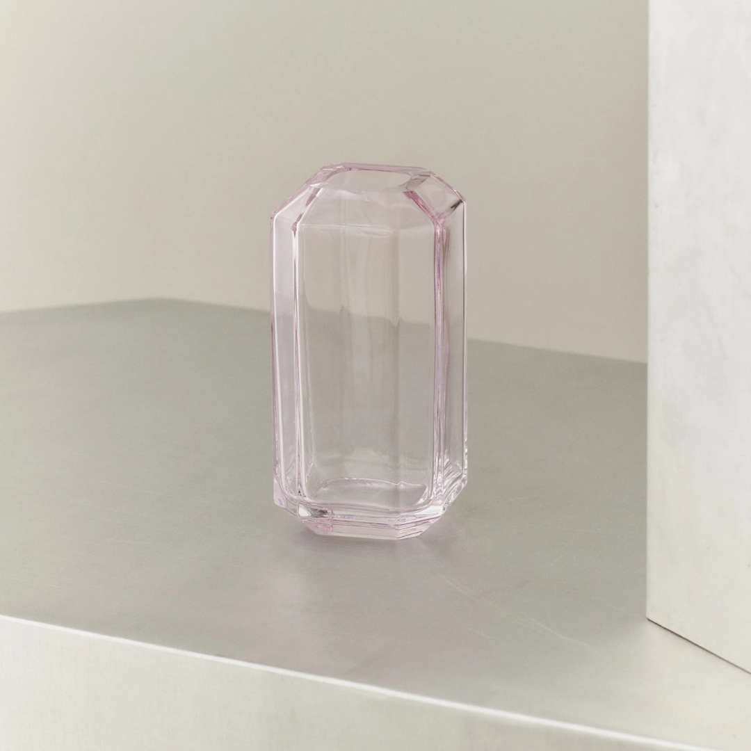 LOUISE ROE Jewel Vase Small, Rose