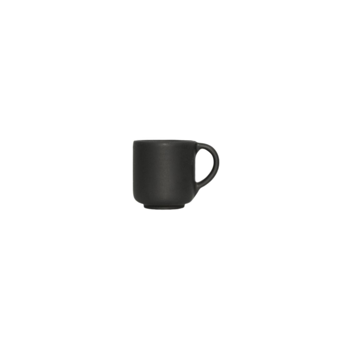 LOUISE ROE Ceramic PISU 17 Espresso Tasse, Tinten Schwarz