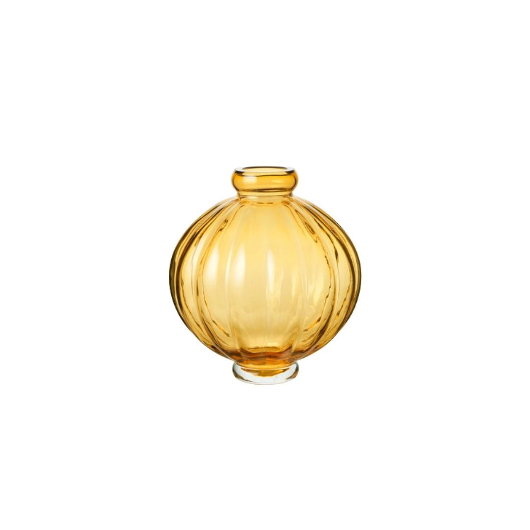 LOUISE ROE Balloon Vase 01, Amber, H25 cm