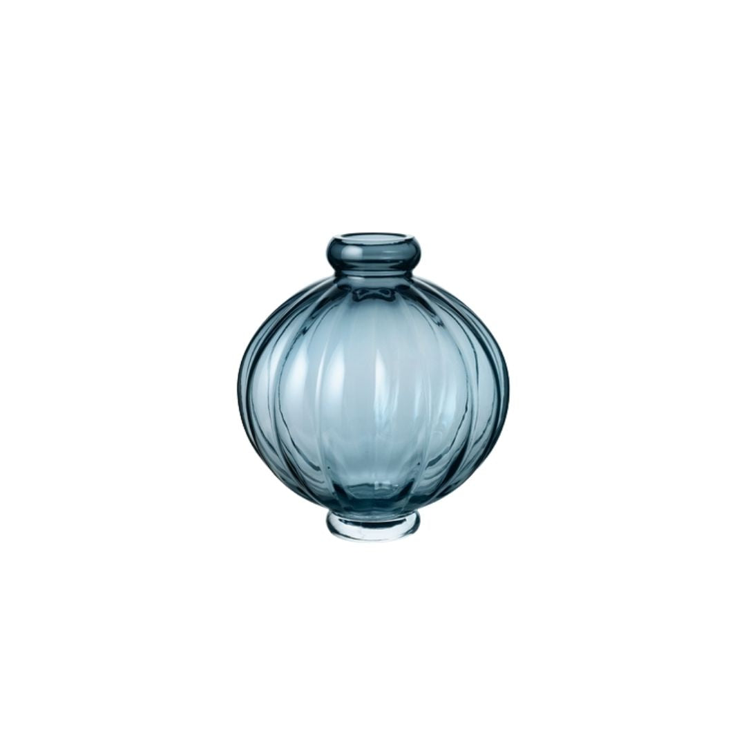 LOUISE ROE Balloon Vase 01, Blue, H25 cm