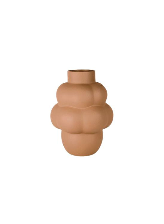 LOUISE ROE Vase, Sandgelb, H22 cm