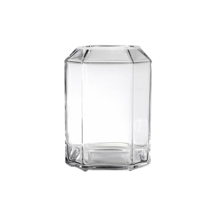 LOUISE ROE Jewel Vase Giant H26, Clear