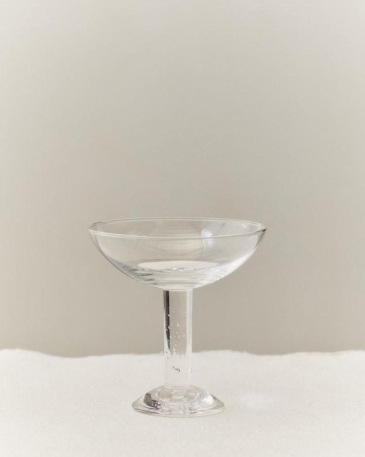 LOUISE ROE Bubble Glass Champagnerglas - Klar