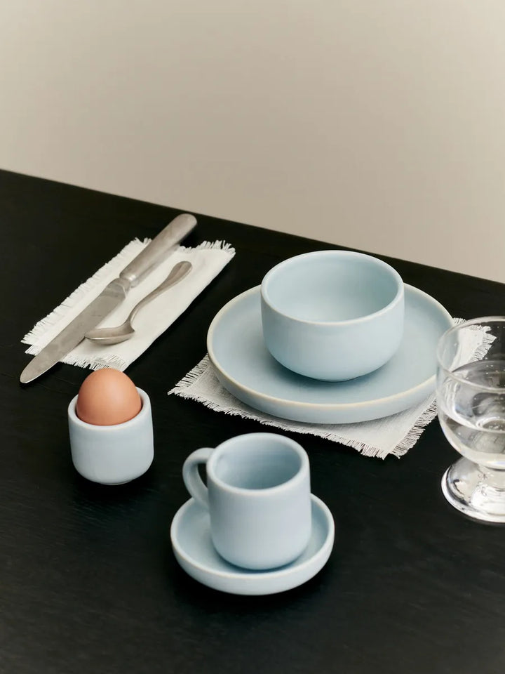 LOUISE ROE Ceramic PISU 09 Teller/Unterschale Ø9, Himmelblau