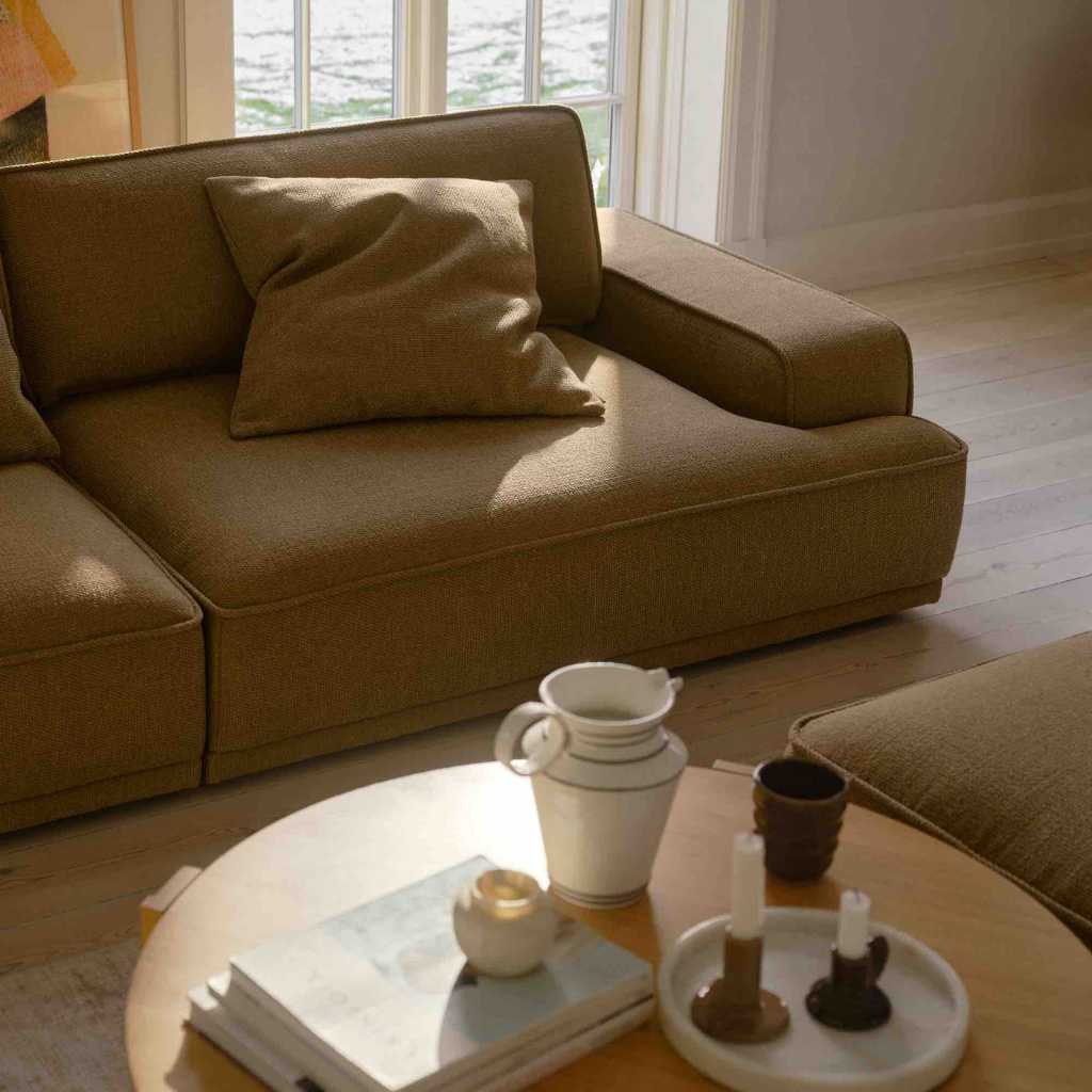 Leonora 3,5 Personers Sofa - Moonlight Lark