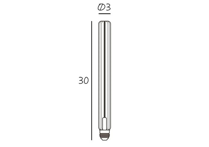 Design By Us Tube Bulb 300 Plissé, til "Limbo"