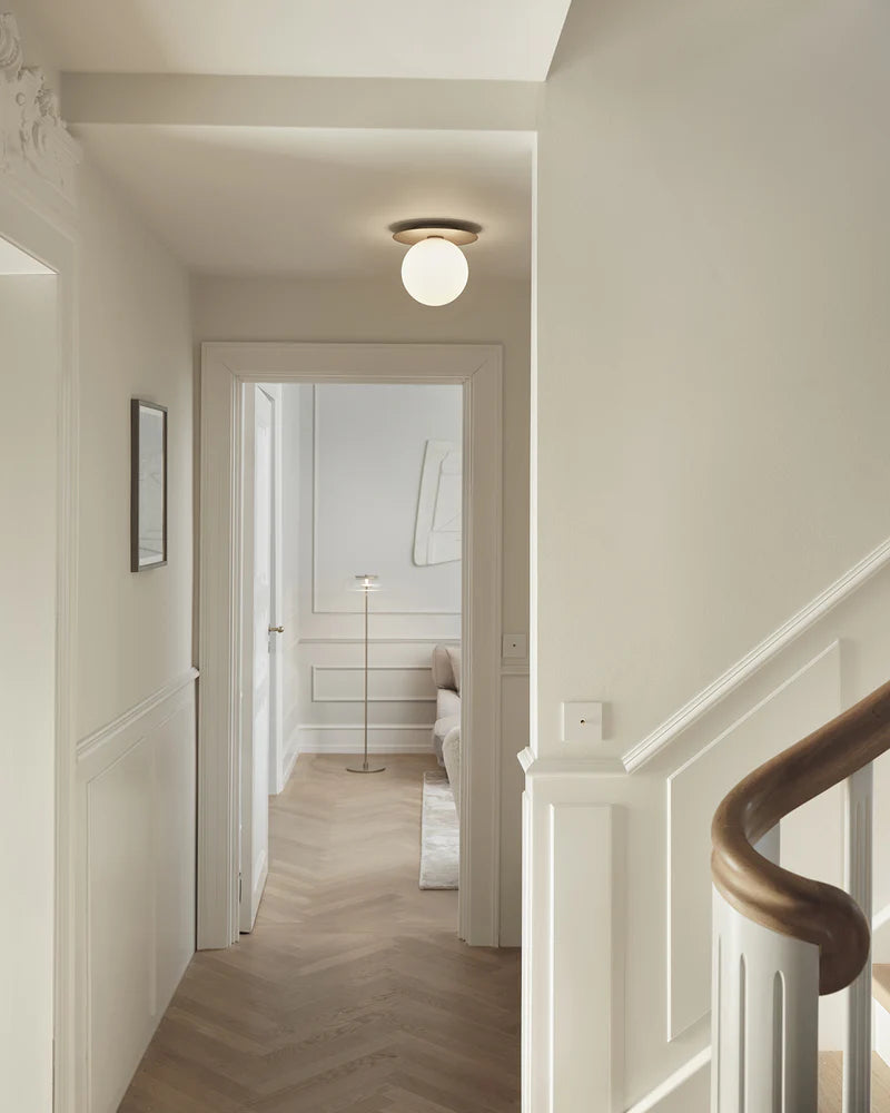 Nuura Liila 1 Large Væg / Loftlampe, Nordic gold / Opal