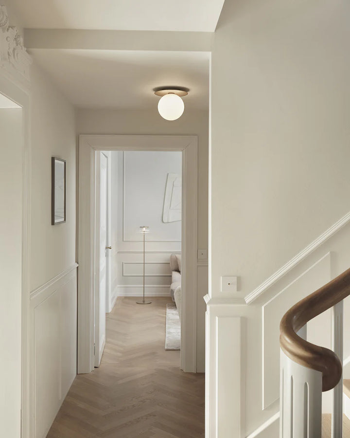 Nuura Liila 1 Large Væg / Loftlampe, Nordic gold / Opal