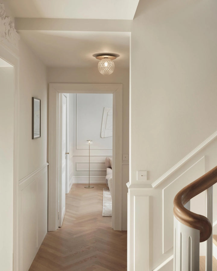 Nuura Liila 1 Large Væg / Loftlampe, Nordic gold / Optic clear