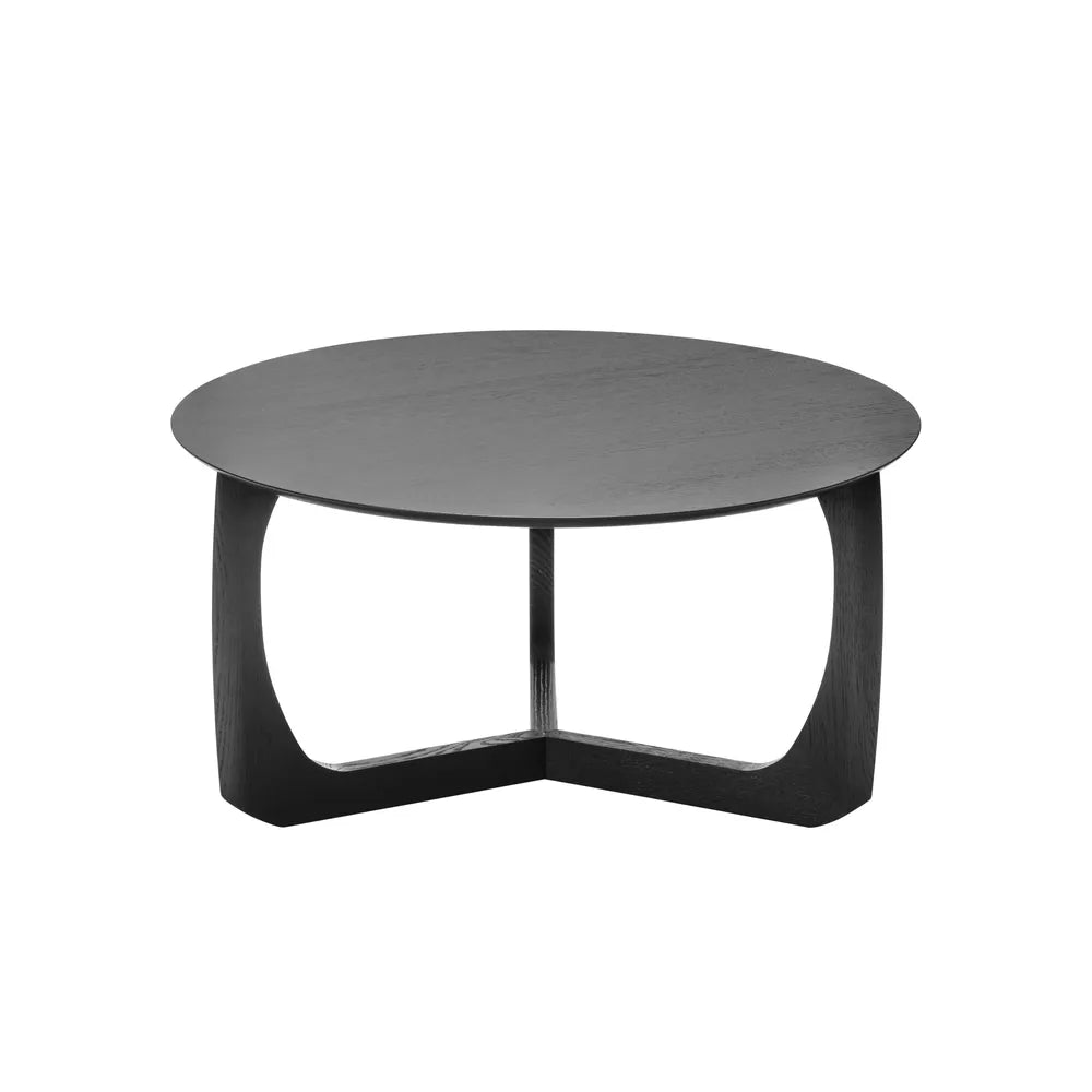 Møbel Copenhagen LILI Lounge Table Medium Sofabord - Sortlakeret ask, Ø75cm