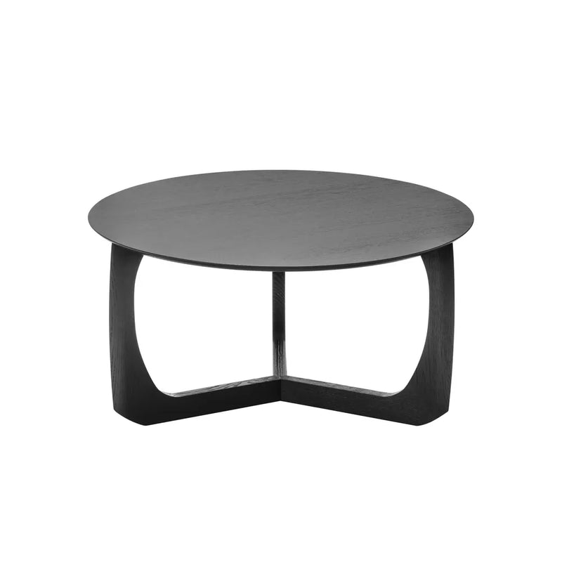 Møbel Copenhagen LILI Lounge Table Medium Sofabord - Sortlakeret ask, Ø75cm