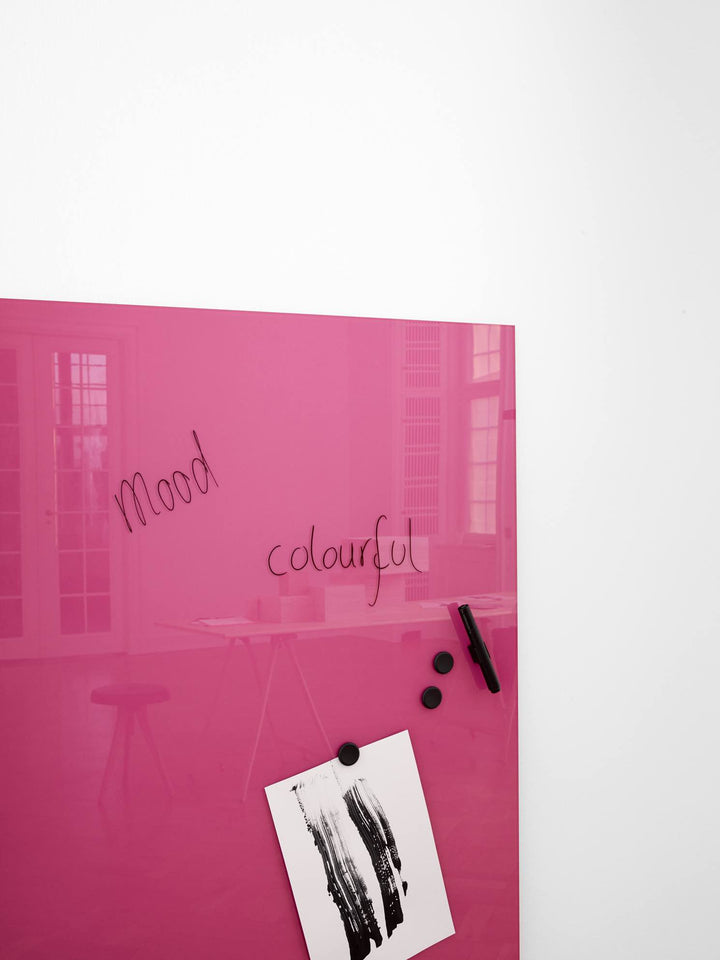 LINTEX Mood Skrivetavle Glas 125x100, Hvid