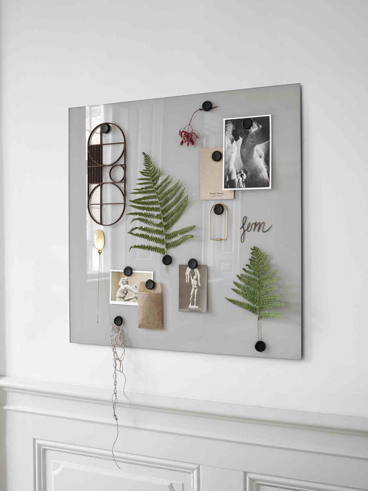 LINTEX Mood Skrivetavle Glas 125x100, Hvid