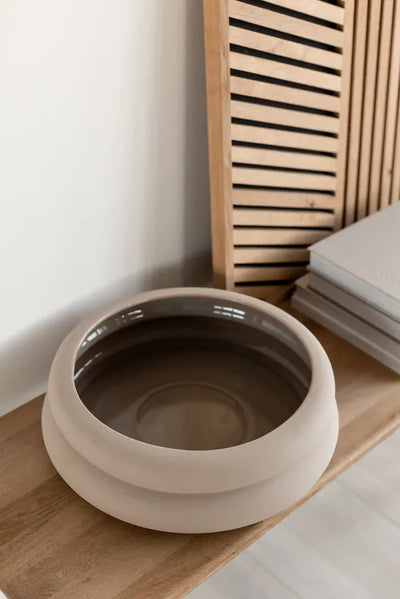 Novoform Soft Shape Ceramic Bowl - Beige