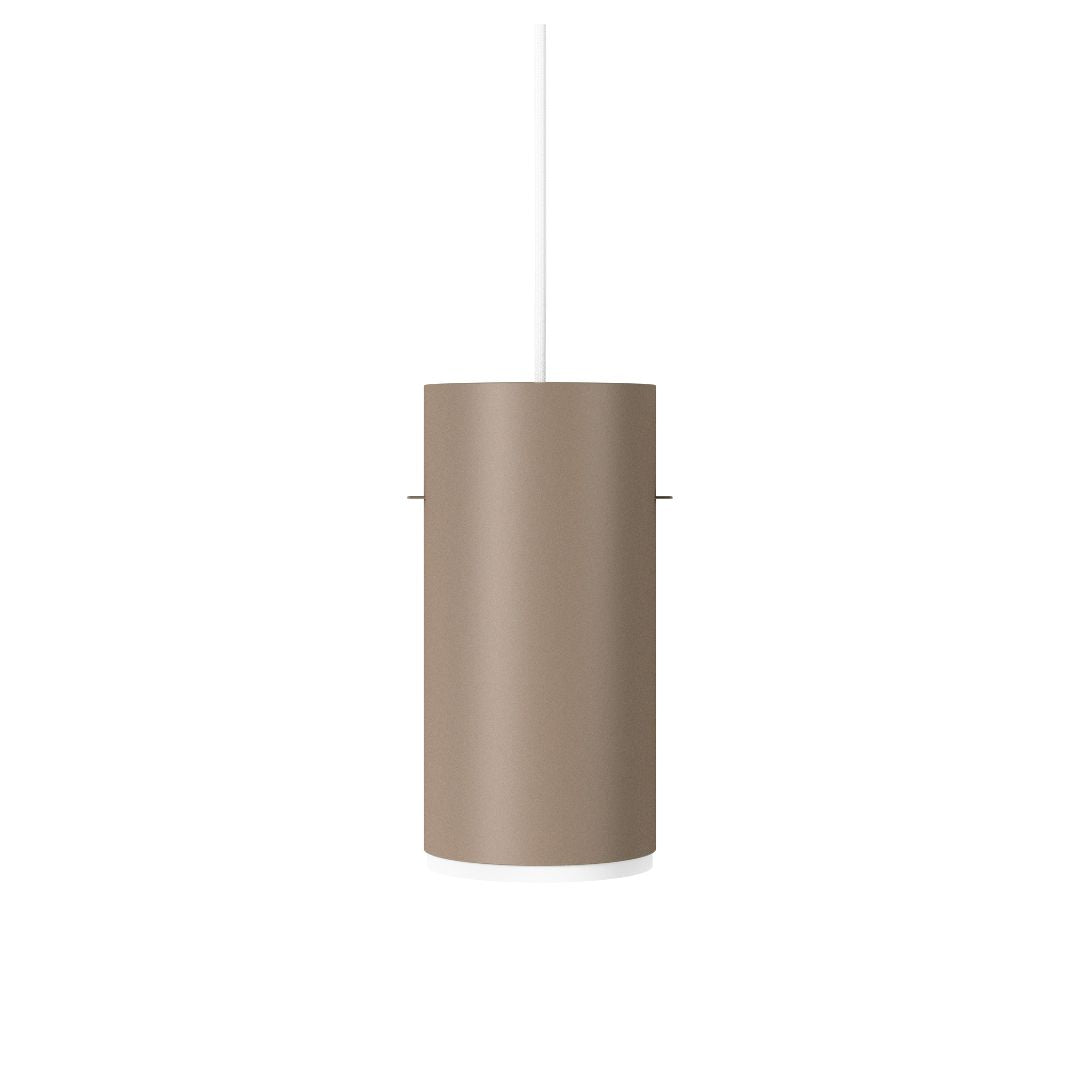 MOEBE Tube Pendelleuchte, Warmgrau, Large