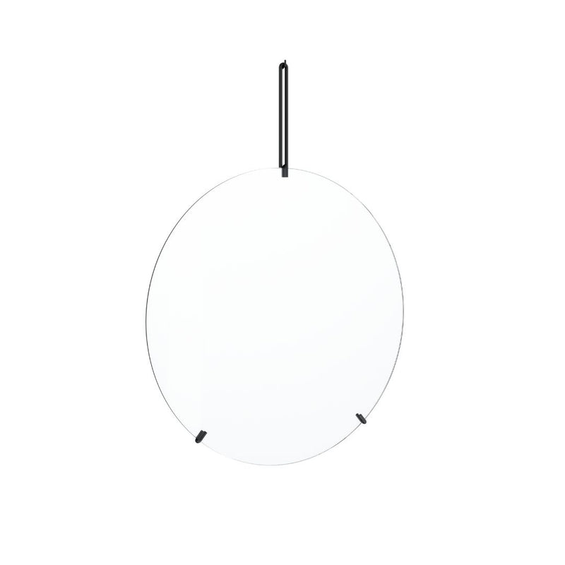 MOEBE Wall Mirror Spejl Ø70 - Sort